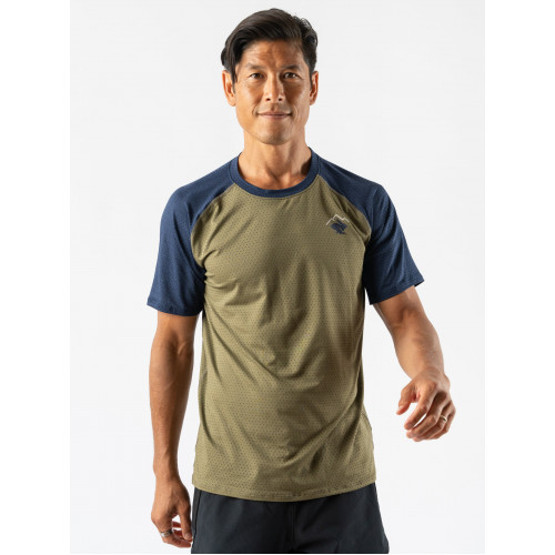 RABBIT - Men's - EZ Tee Perf Trail SS - Olive